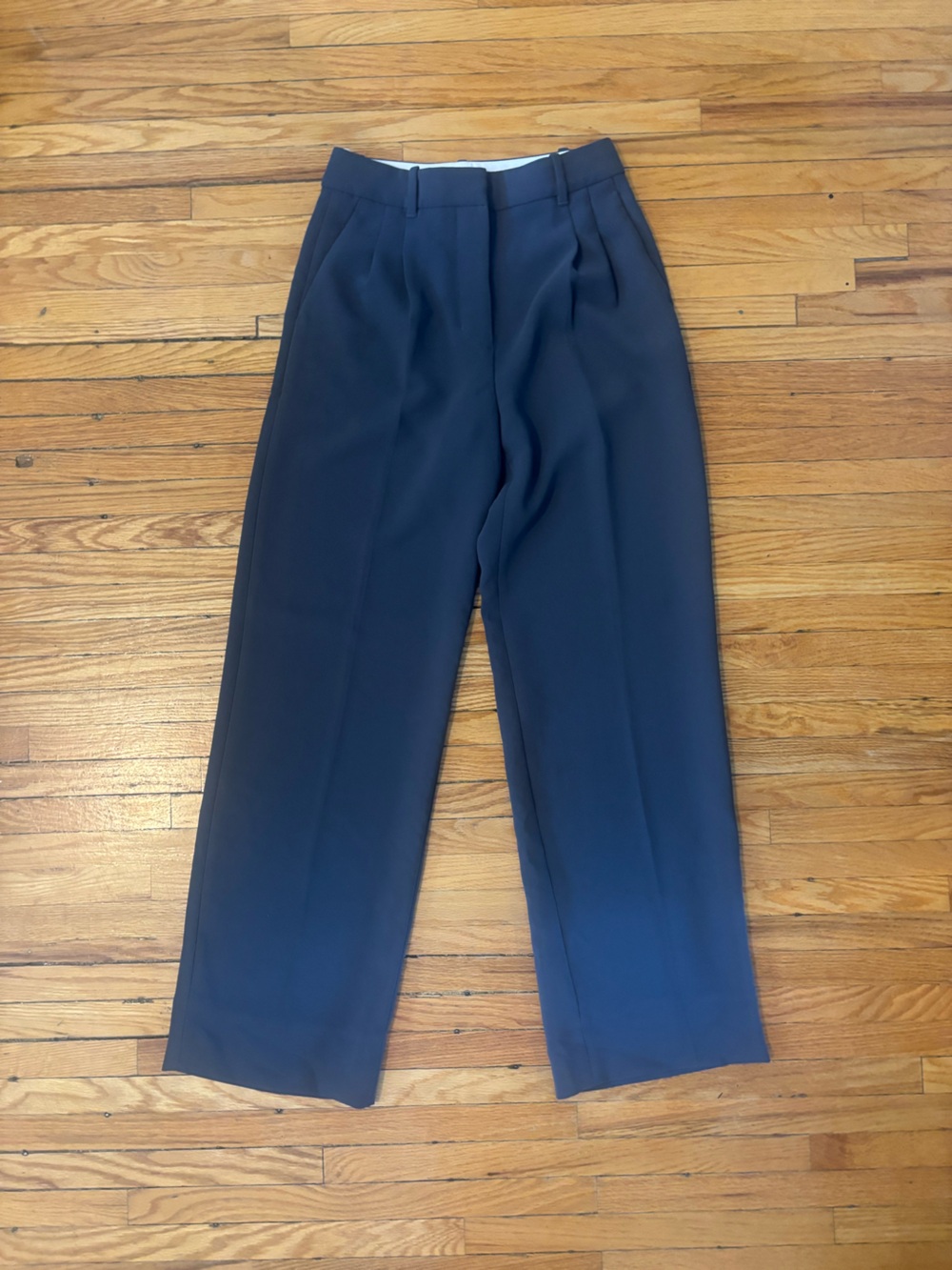 aritzia effortless pants dark grey 29” inseam